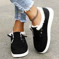 Ladies' Slip-On Winter Shoes with Plush Lining – Maren