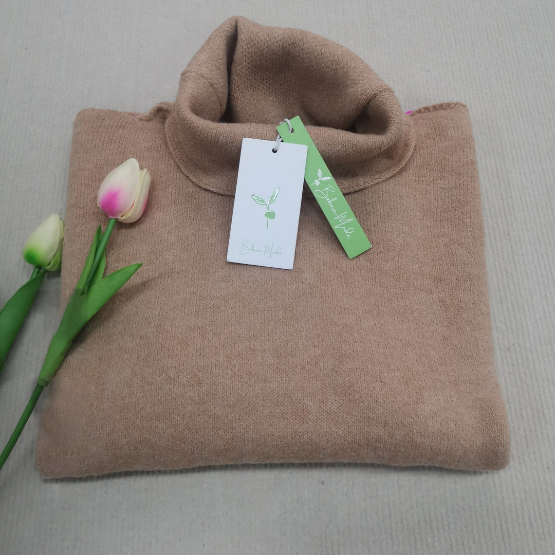 Impressive Color Block Knitted Sweater - AutumnVibe-S (36/38)-State of Style