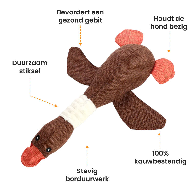 Indestructible Dog Toy (Buy 1, Get 1 FREE) - ToughGoose-Brown (2x)-State of Style