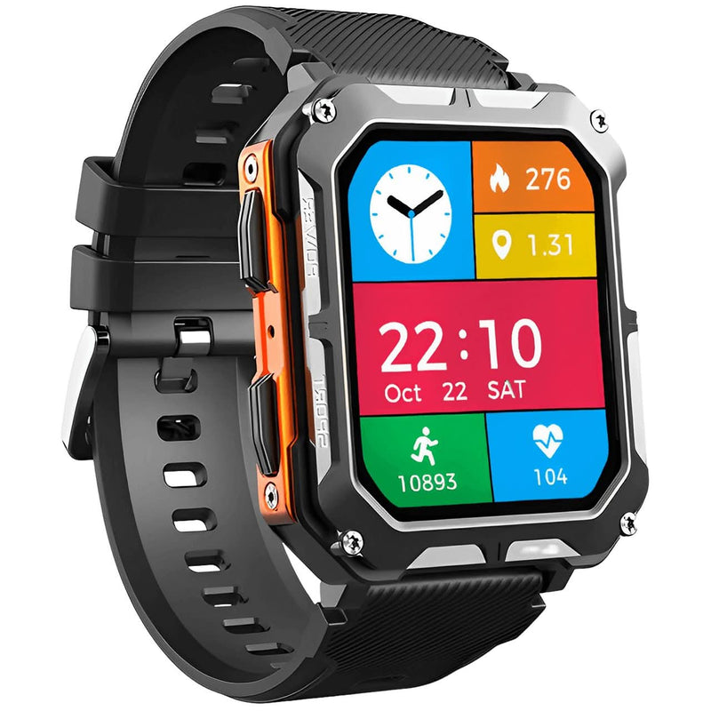 Indestructible Smartwatch - ArmorTime-Orange-State of Style