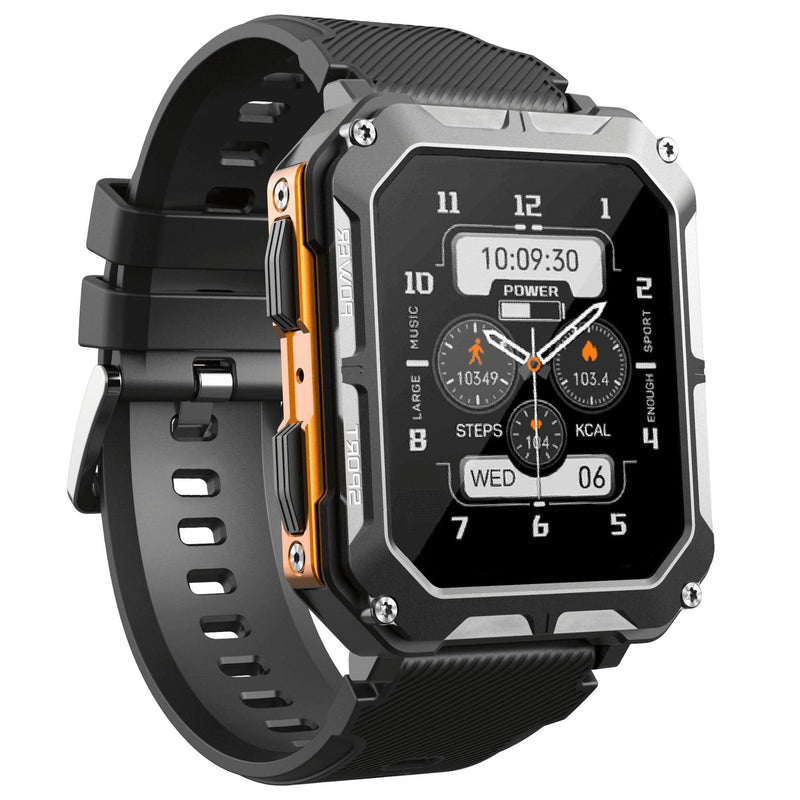 Indestructible Smartwatch - ArmorTime-Orange-State of Style