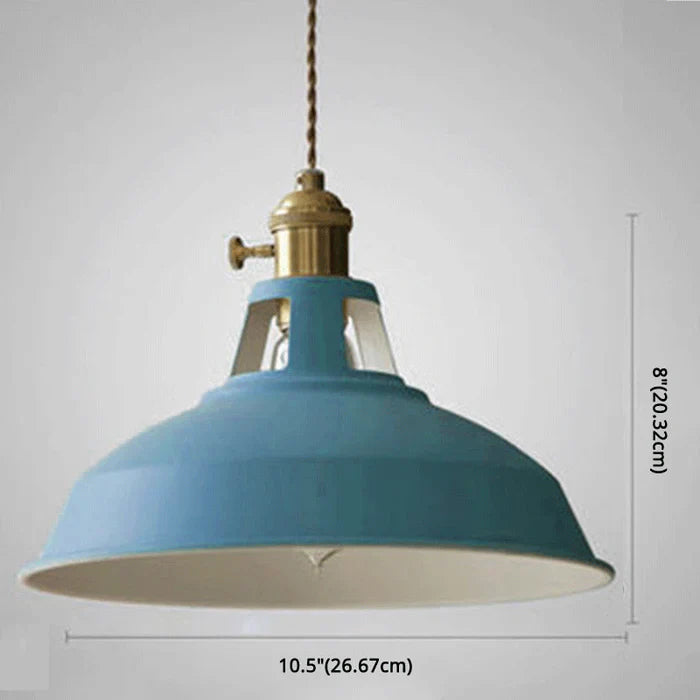 Industrial Retro Pendant Lamp - IronGlow-Grey-State of Style