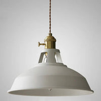 Industrial Retro Pendant Lamp - IronGlow-Grey-State of Style