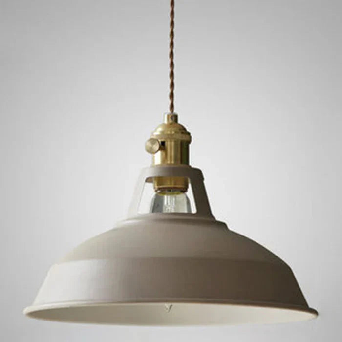 Industrial Retro Pendant Lamp - IronGlow-Grey-State of Style