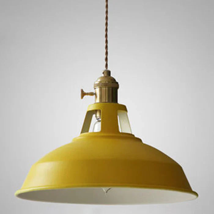 Industrial Retro Pendant Lamp - IronGlow-Grey-State of Style