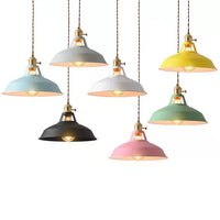 Industrial Retro Pendant Lamp - IronGlow-Grey-State of Style