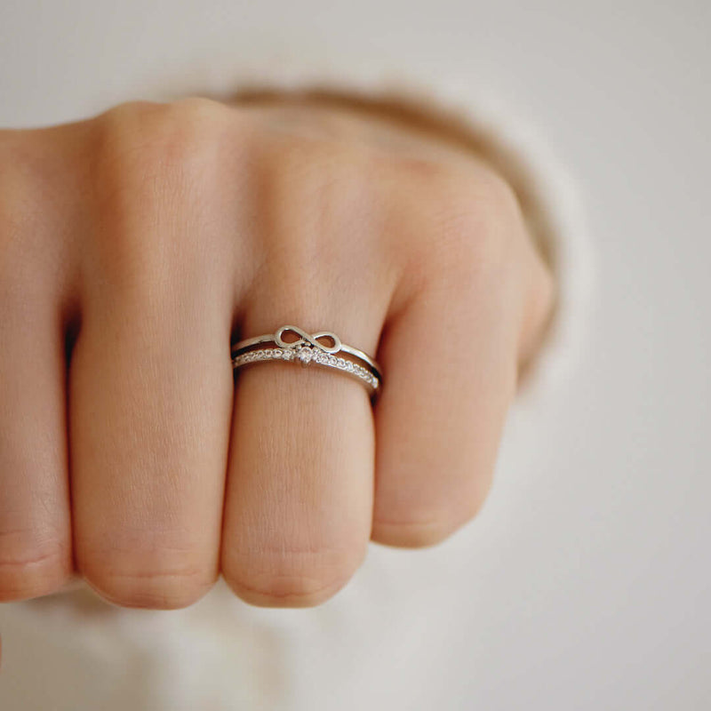 Infinite Love Ring – Amour-Adjustable (One size fits all)-Buy 1-State of Style