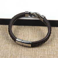 Infinity Bracelet | Leather Knot Design-Black-State of Style