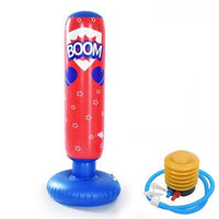 Inflatable Kids' Punch Bag – PunchyPal-With Foot Pump-Boom-State of Style