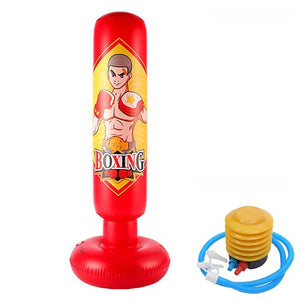 Inflatable Kids' Punch Bag – PunchyPal-With Foot Pump-Boxing-State of Style