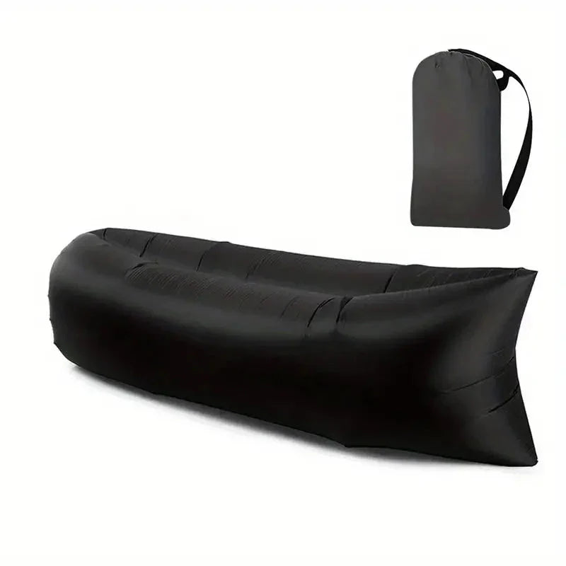 Inflatable Lounge Chair – BreezeLounger-Black-State of Style