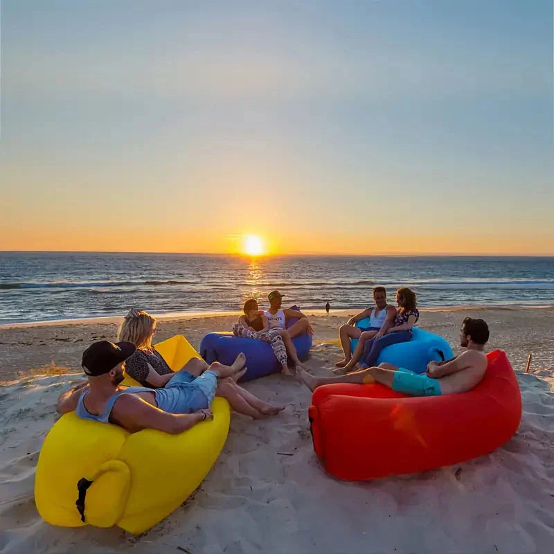 Inflatable Lounge Chair - BreezeLounger-Blue-State of Style