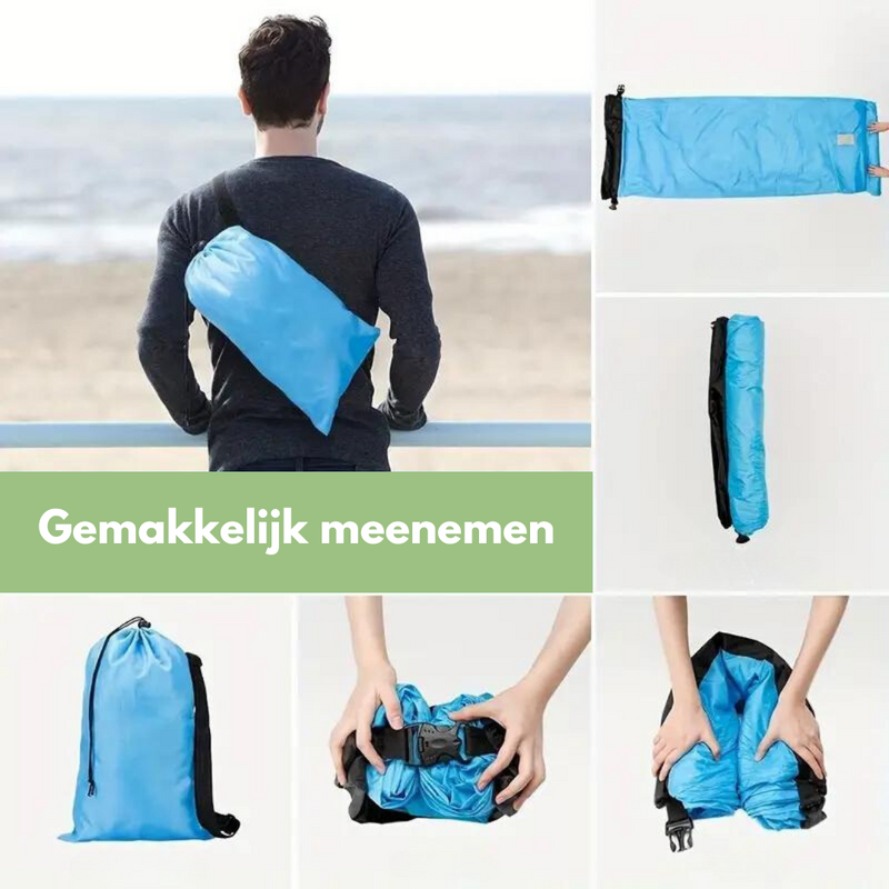 Inflatable Lounge Chair - BreezeLounger-Blue-State of Style