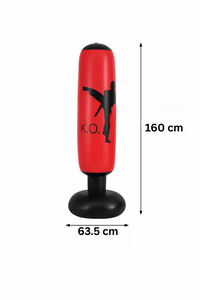 Inflatable Punch Bag - ImpactPro Punch Tower-Black-State of Style