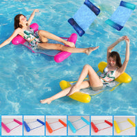 Inflatable Water Hammock – Floatella-Orange-State of Style