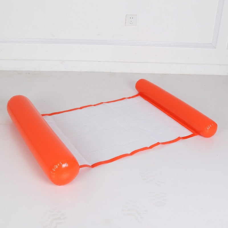 Inflatable Water Hammock – Floatella-Orange-State of Style