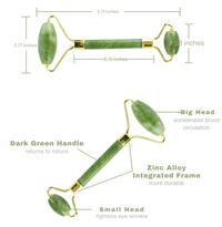 Instant Glow Gua Sha & Jade Roller Set-Green-State of Style
