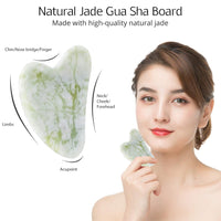 Instant Glow Gua Sha & Jade Roller Set-Groen-State of Style