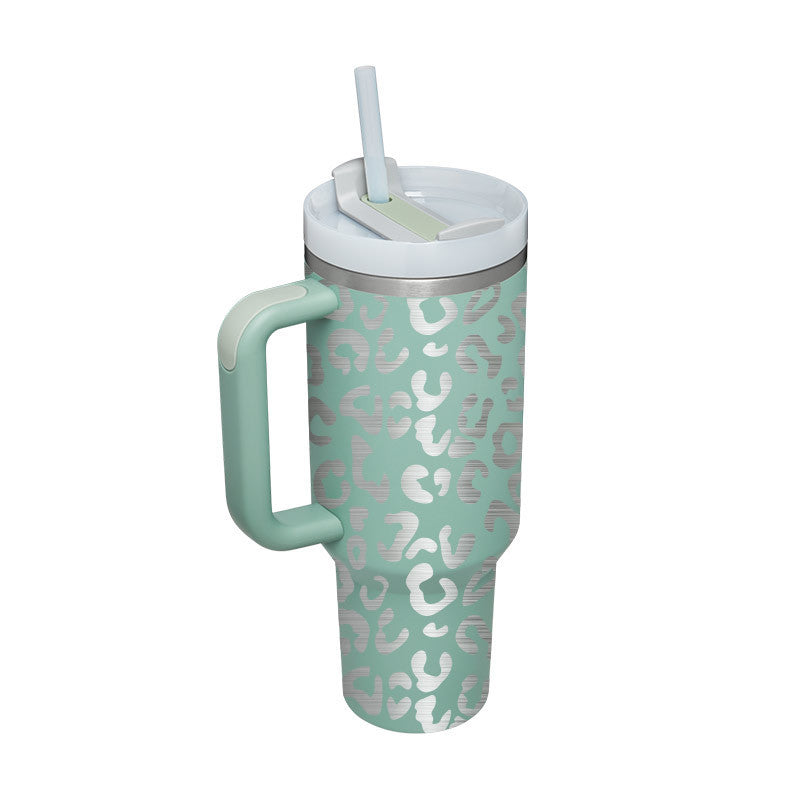 Insulated Mug with Handle and Straw - ChillMate-Laser-1200 ML-State of Style