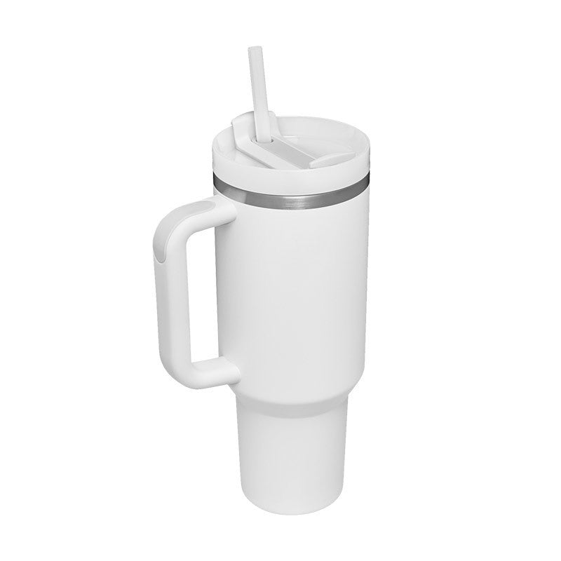 Insulated Mug with Handle and Straw - ChillMate-Thermo-sublimation-1200 ML-State of Style