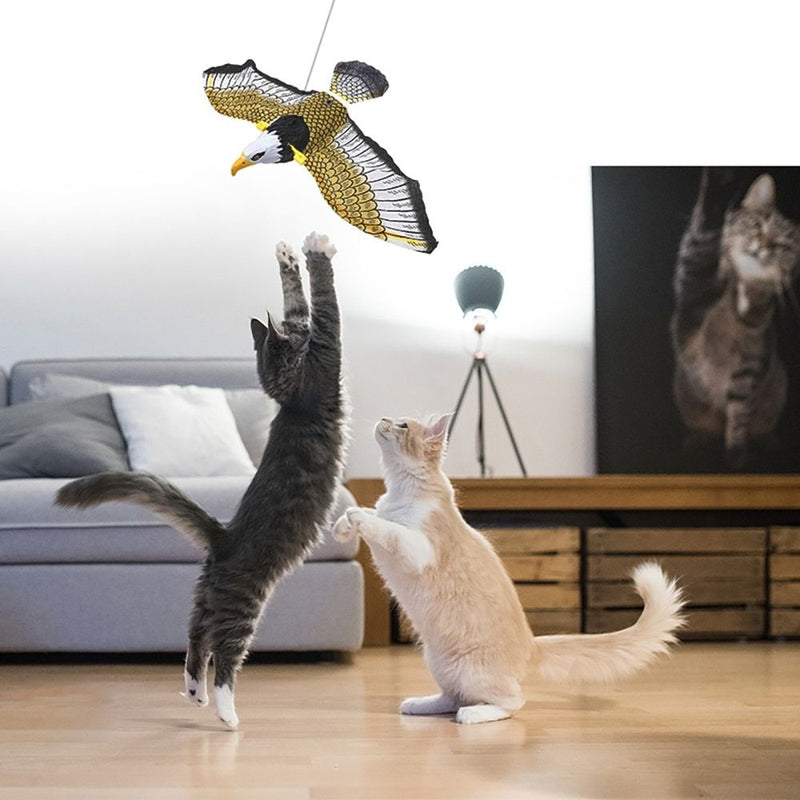 Interactive Cat Toy for Fun and Exercise - FeatherFlight™-Parrot-State of Style
