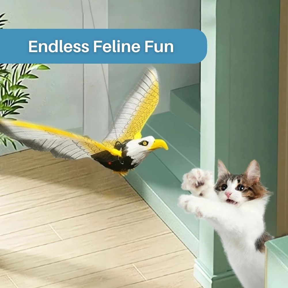 Interactive Cat Toy for Fun and Exercise - FeatherFlight™-Parrot-State of Style