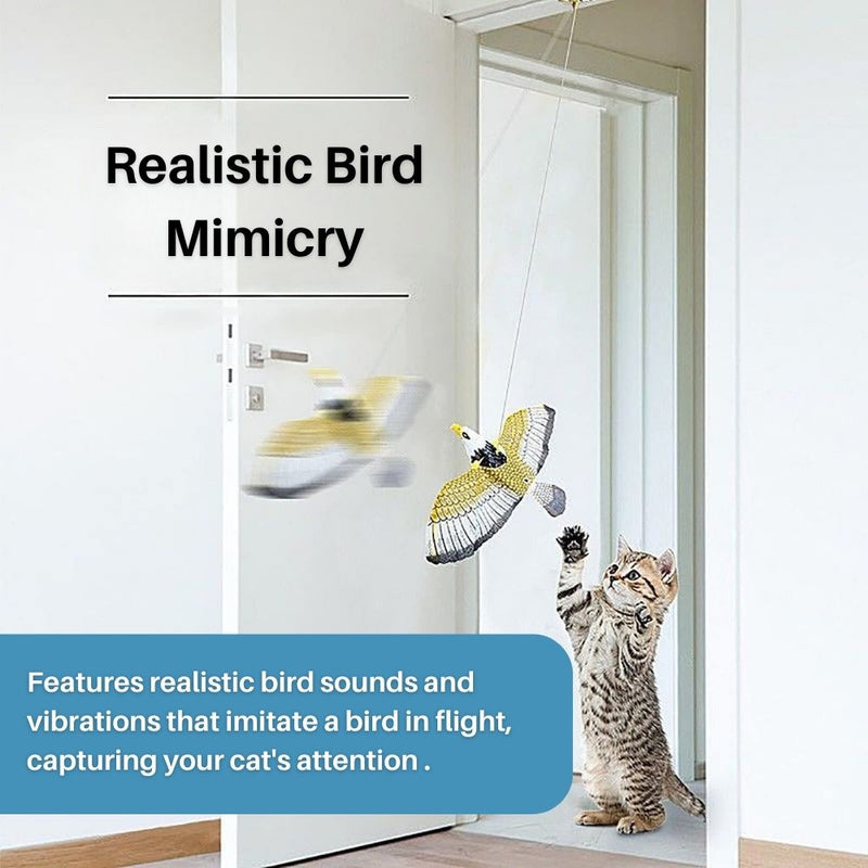 Interactive Cat Toy for Fun and Exercise - FeatherFlight™-Parrot-State of Style