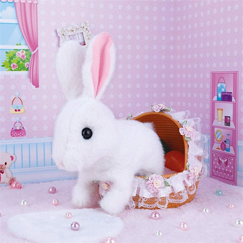 Interactive Cuddly Bunny - HoppyMate-Pink-State of Style