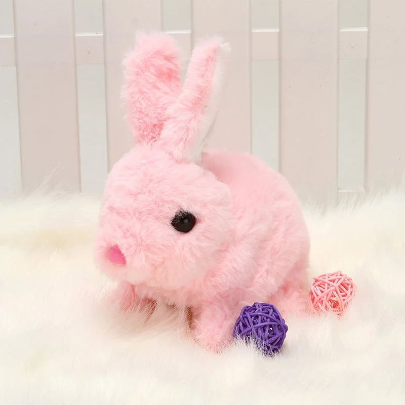 Interactive Cuddly Bunny - HoppyMate-Pink-State of Style