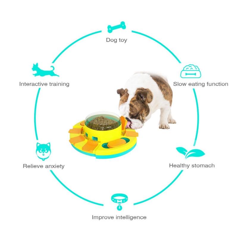 Interactive Dog Feeding Toy - PlayFeed-Blue-State of Style