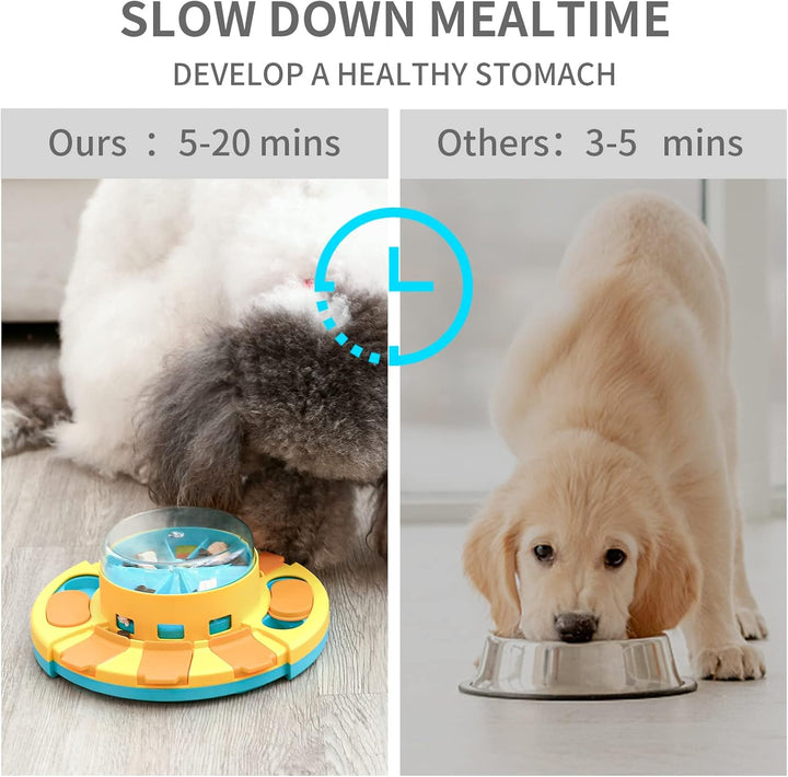 Interactive Dog Puzzle Feeder – Stimulate & Reward-Blue-State of Style