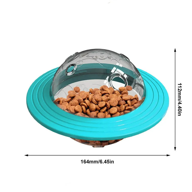 Interactive Dog Toy with Treat Dispenser - SnackSpin-Yellow-State of Style