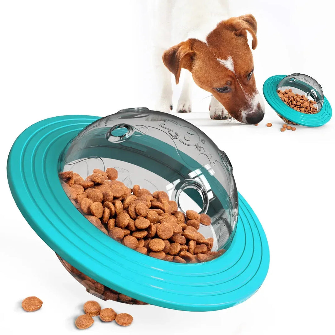 Interactive Dog Toy with Treat Dispenser - SnackSpin-Yellow-State of Style