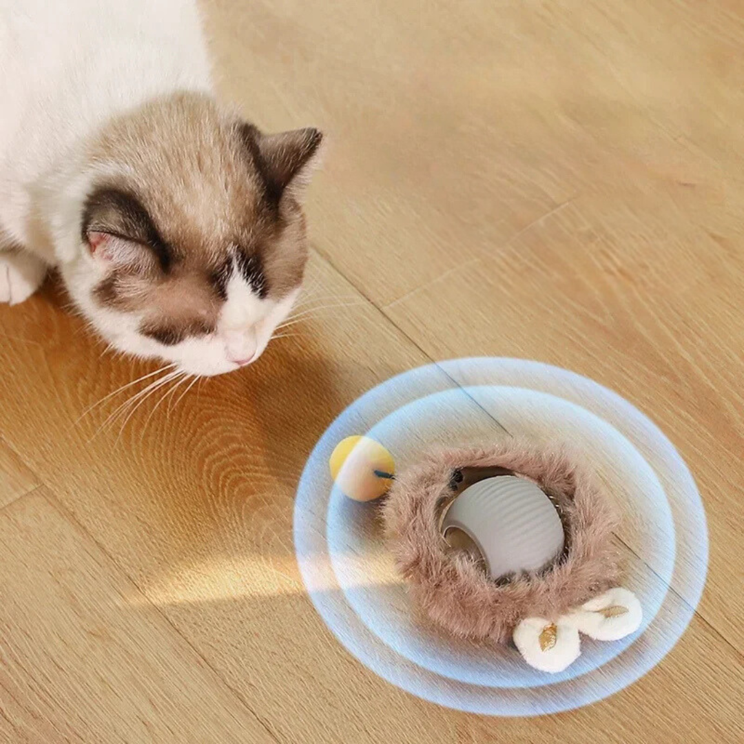 Interactive Hunter Ball for Cats - PouncePal-Red-State of Style