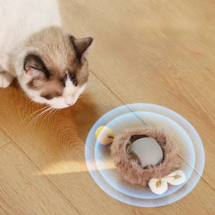 Interactive Hunter Ball for Cats - PouncePal-Red-State of Style