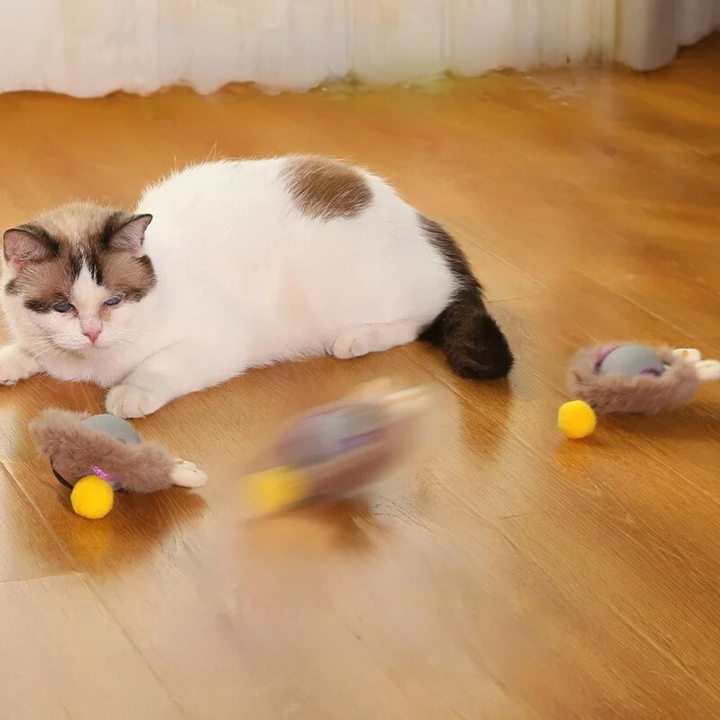 Interactive Hunter Ball for Cats - PouncePal-Red-State of Style