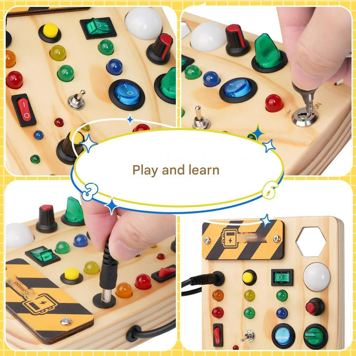 Interactive Montessori Board for Toddlers - BrightStart-State of Style