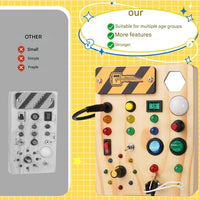 Interactive Montessori Board for Toddlers - BrightStart-State of Style