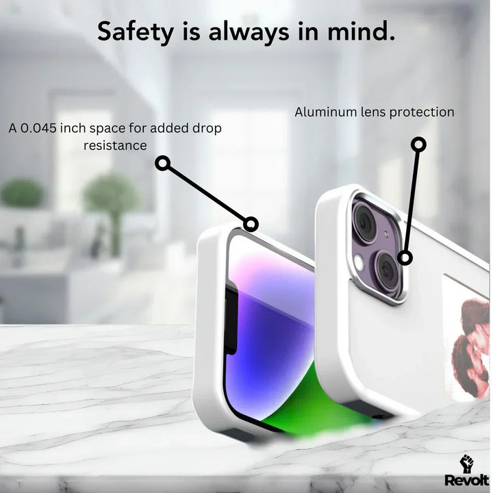 Interactive Photo iPhone Case - PixelShell-Black-iPhone 15-State of Style