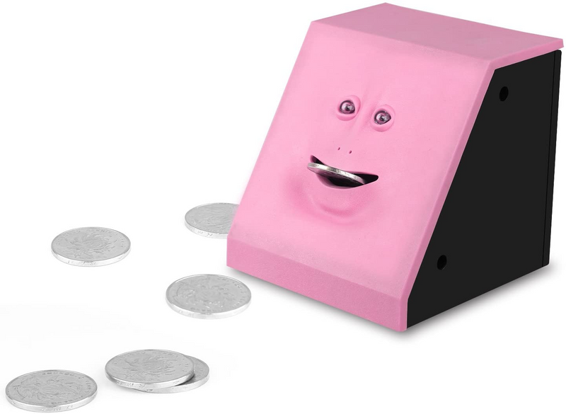 Interactive Piggy Bank – MunchiBank-Pink-State of Style