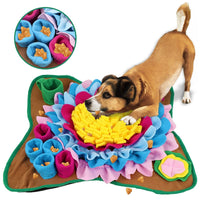Interactive Snuffle Mat for Dogs - HuntPlay-Sunflower-State of Style
