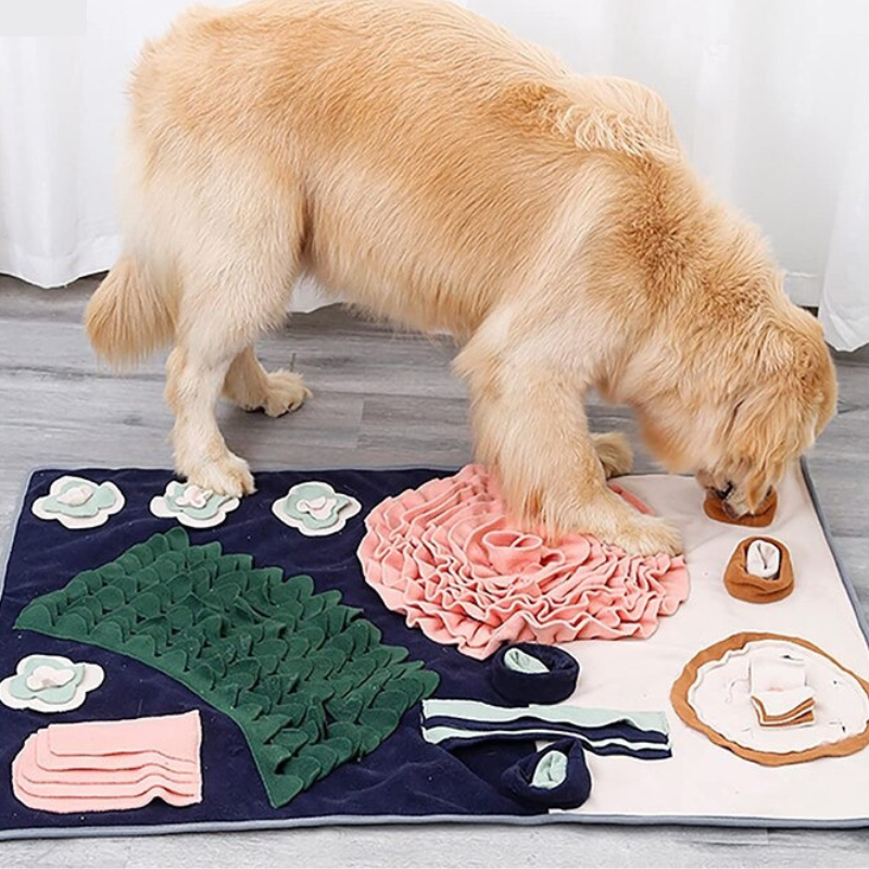 Interactive Snuffle Mat for Dogs - HuntPlay-Sunflower-State of Style