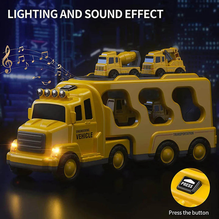 Interactive Truck with Light and Music - GlowRider-Yellow-State of Style