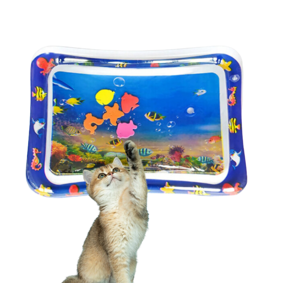 Interactive Water Play Mat for Cats - AquaPaws-State of Style
