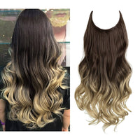 Invisible Hair Extensions - Veloura-Asblond with Platinum Blonde-35 CM-State of Style