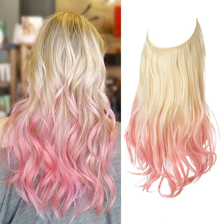 Invisible Hair Extensions - Veloura-Beach Blonde to Pink-35 CM-State of Style