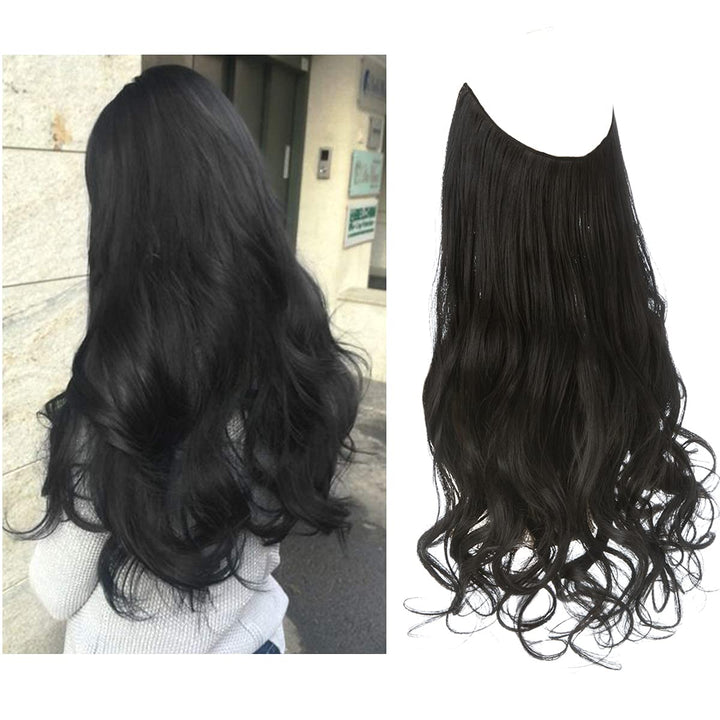Invisible Hair Extensions - Veloura-Black-35 CM-State of Style