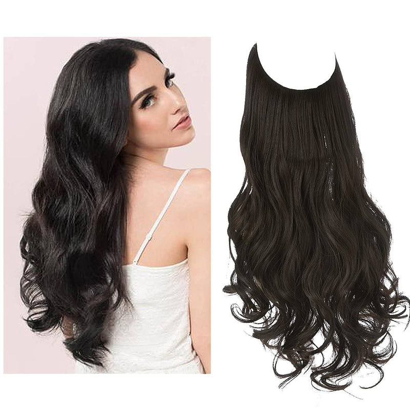Invisible Hair Extensions - Veloura-Black Brown-35 CM-State of Style