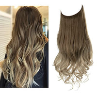 Invisible Hair Extensions - Veloura-Brown to Ash Blonde-35 CM-State of Style