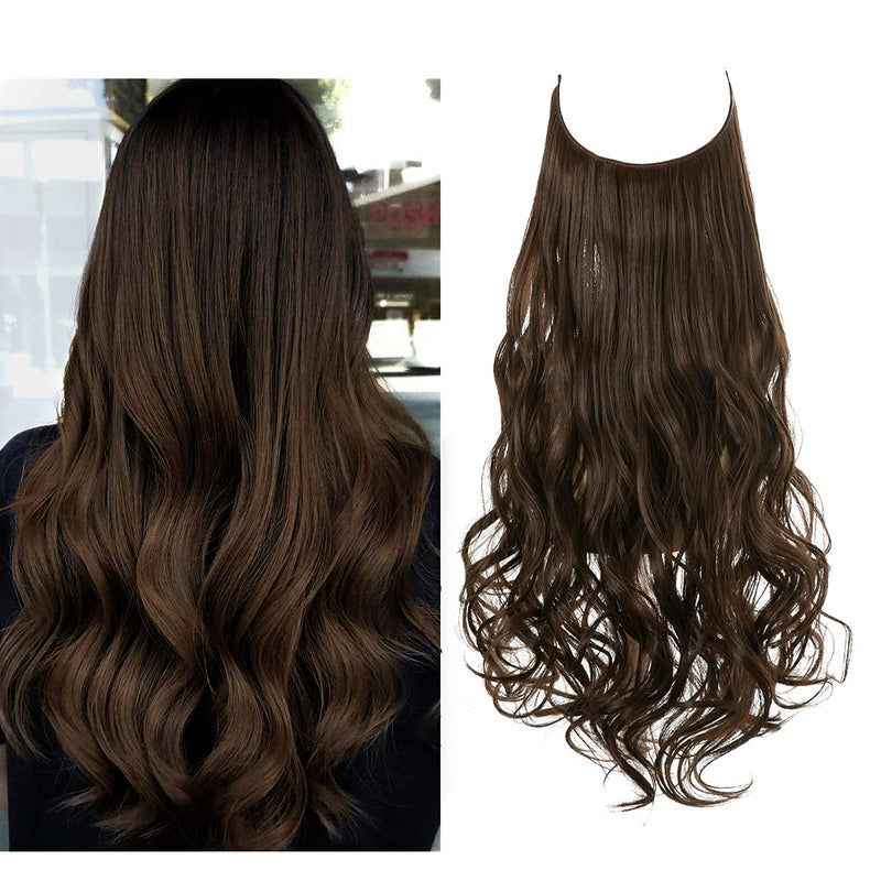 Invisible Hair Extensions - Veloura-Dark brown-35 CM-State of Style